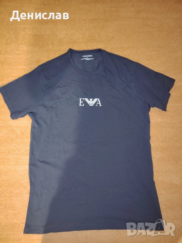2 броя тениски на Emporio Armani, снимка 3 - Тениски - 52232800