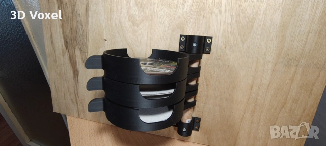 Стенна стойка за шкурки/Органайзер за шкурки и дискове, снимка 6 - Куфари с инструменти - 52377917