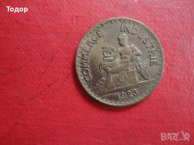 1 франк 1923 монета жетон Bon Pour, снимка 2 - Нумизматика и бонистика - 41226505