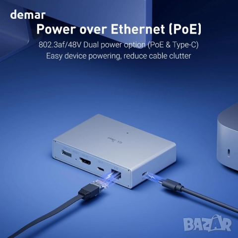 GL.iNet Comet PoE (GL-RM1PE) Дистанционно KVM управление през интернет, снимка 4 - Кабели и адаптери - 52074186