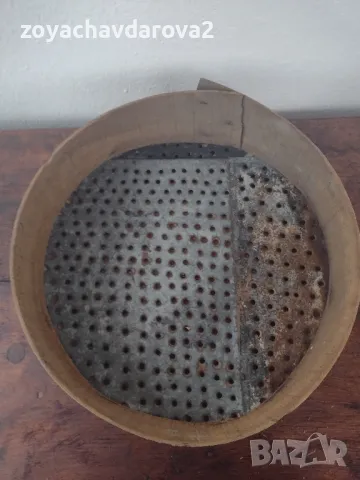 СТАРО ГОЛЯМО МЕТАЛНО СИТО, снимка 2 - Антикварни и старинни предмети - 48997803