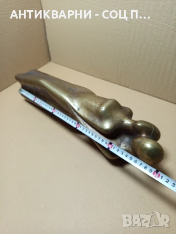 Голяма Стара Бронзова Статуя Скулптура Влюбена Двойка 6кг., снимка 11 - Антикварни и старинни предмети - 50967185