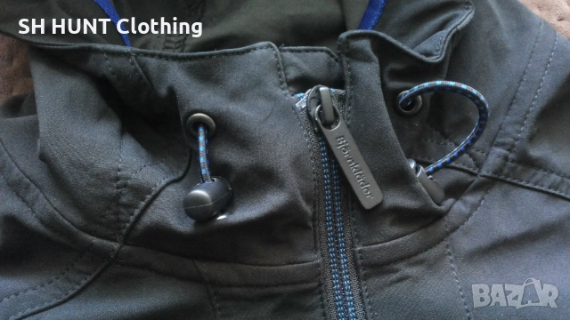 BJORNKLADER 941-0 Nordic Softshell Svart Stretch Work Jacket 48-50 / M работно еластично яке W4-119, снимка 6 - Якета - 52037923