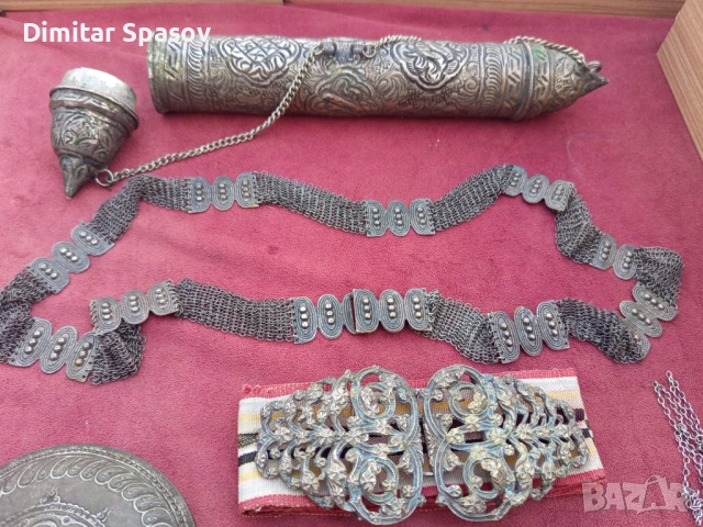 Възрожденски Накити Пафта Висулка Мощехранителница Муска, снимка 9 - Антикварни и старинни предмети - 53054921