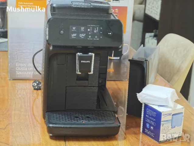 Продавам кафеавтомат Philips 1200 Series (с кутия и нов филтър), снимка 6 - Кафемашини - 56151042