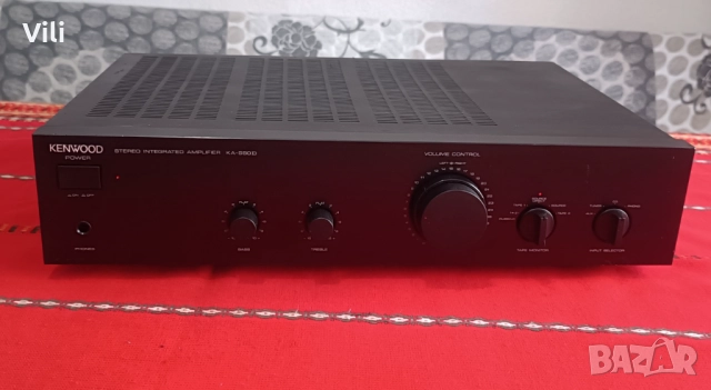 Kenwood KA-550D, снимка 5 - Ресийвъри, усилватели, смесителни пултове - 51739577