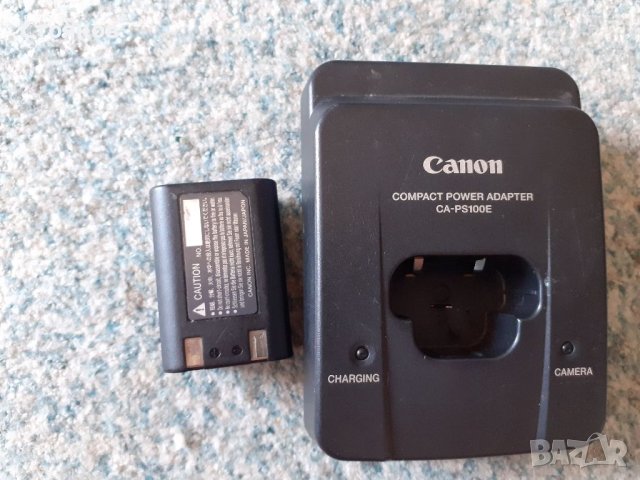 Зарядно устройство Canon CA-PS100E, снимка 2 - Батерии, зарядни - 41041536