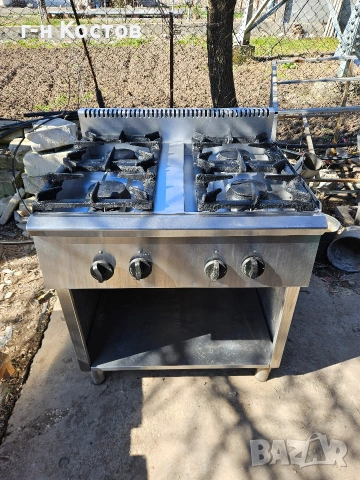 Газови Котлони със Защита СЕ 4-ка. със пилотен пламък на база от земята 