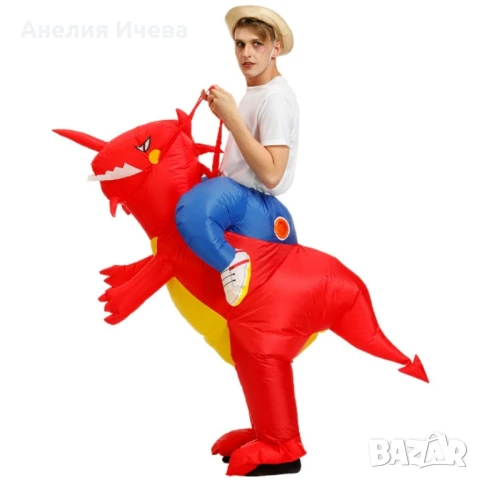 Надуваем детски костюм тип „динозавър“, снимка 2 - Детски якета и елеци - 50727180