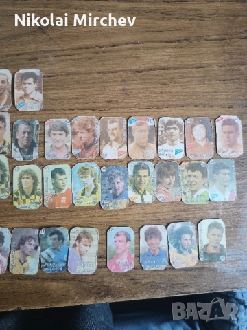 Колекция с български футболисти от кибрити 1994та година , снимка 3 - Колекции - 52236282