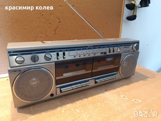 радиокасетофон "SIEMENS club 818", снимка 3 - Радиокасетофони, транзистори - 51994345