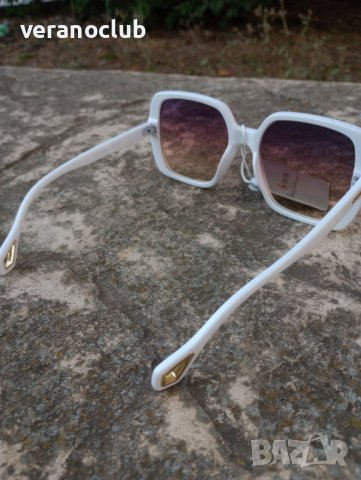 Бели слънчеви очила, снимка 6 - Слънчеви и диоптрични очила - 41878269