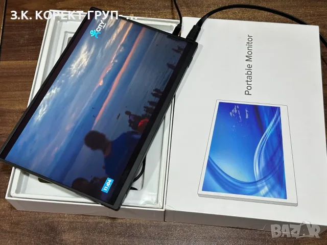 Преносим монитор EVICIV Portable Monitor 15.6”, снимка 10 - Монитори - 56050724