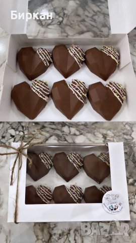 Вкусно изкушение: Шоколад и шоколадови сърца , снимка 1