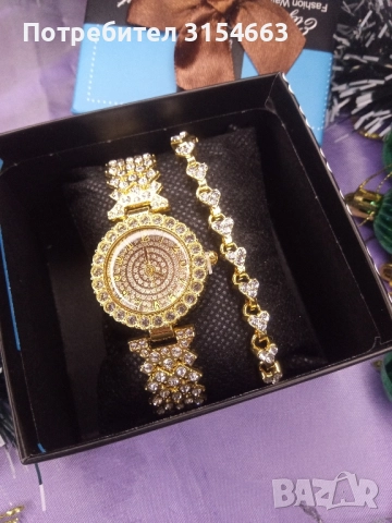 Дамски часовник с гривна , снимка 5 - Дамски - 52870113