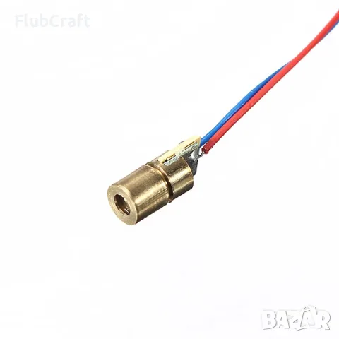 650nm 6mm 5V DC 5mW Мини Лазер Точка, снимка 2 - Друга електроника - 55842505