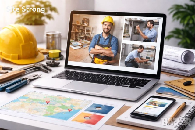 Изработка на сайт за майстори и услуги по градове