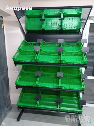 Стелажи за плодове и зеленчуци, снимка 9 - Стелажи и щандове - 32453896