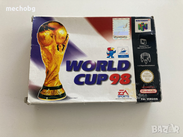 World Cup 98 за Nintendo 64 (n64)