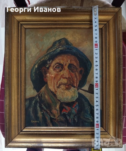 Портрет масло, снимка 2 - Картини - 53757667