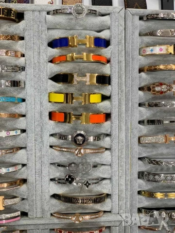 гривна от висококачествена медицинска стомана hermes louis vuitton cartier , снимка 4 - Гривни - 51005983