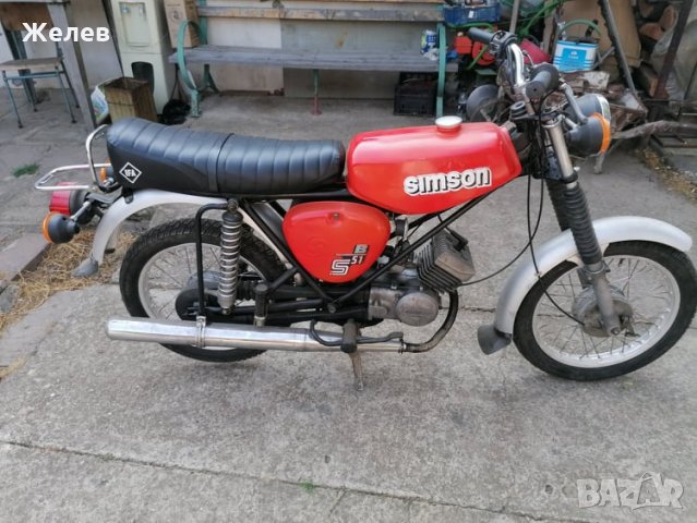 Simson S51-Симсон С51-ЕНДУРО-със документи, снимка 4 - Мотоциклети и мототехника - 35936071