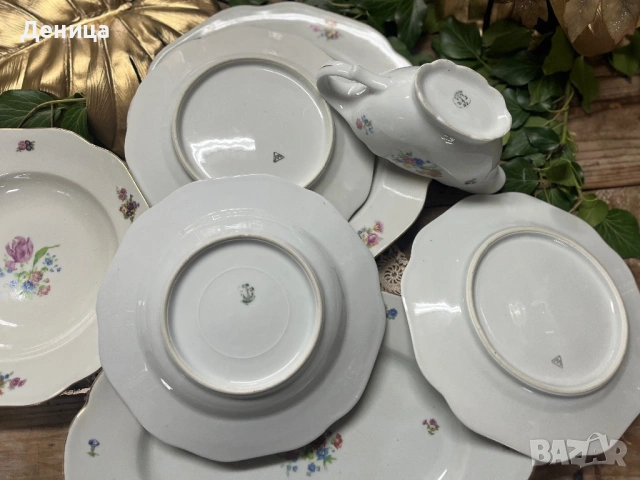 Видински комплект с Котва и буква М в триъгълник, снимка 12 - Сервизи - 53346131