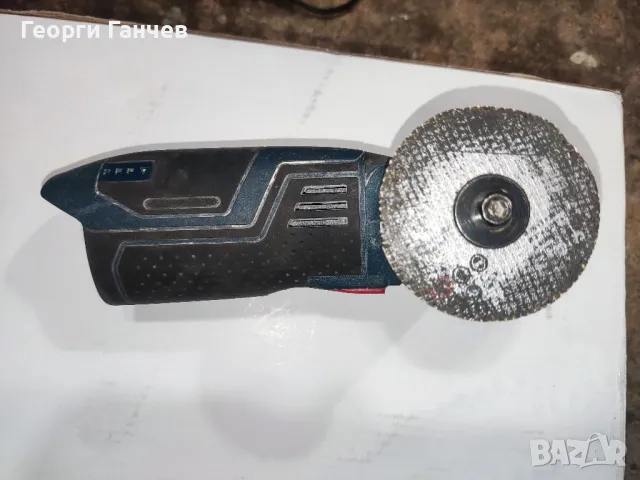 Ъглошлайф Bosch GWS 12 V 76, снимка 7 - Други инструменти - 48911292