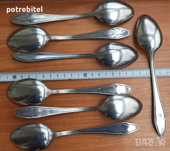 Прибори хранене П.Денев -от 70те г. на ХХ век, снимка 6 - Прибори за хранене, готвене и сервиране - 53472949