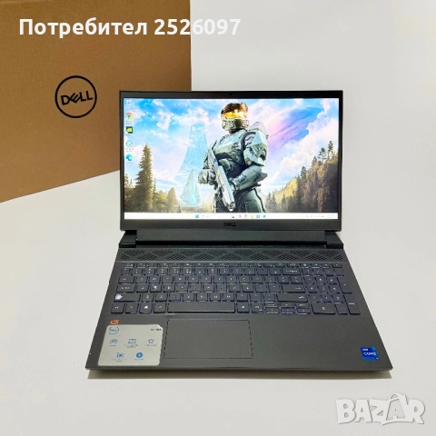 DELL G15/120Hz IPS/i7-11800H/RTX 3050/1TB NVMe/16GB DDR4, снимка 2 - Лаптопи за игри - 52362081