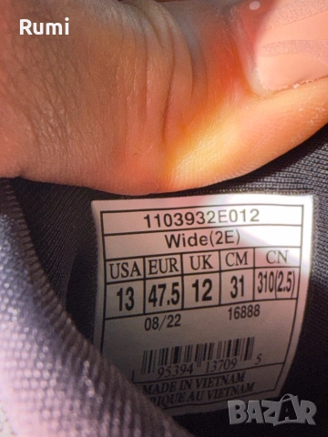 Оригинални мъжки маратонки Brooks Ghost 15 Wide Men! 47,5 н, снимка 9 - Маратонки - 51458446