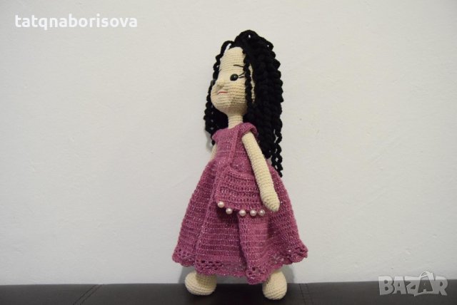 Плетена кукла, снимка 2 - Кукли - 44339652