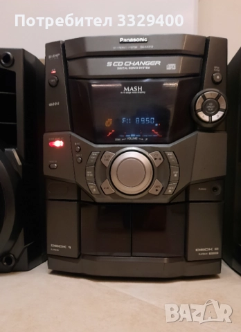 Аудио система PANASONIC-AK-210-2х220W music, снимка 4 - Аудиосистеми - 52634696