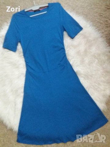 СТРАХОТНА синя кукленска рокля, снимка 1 - Рокли - 41893484
