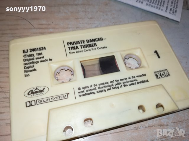 TINA TURNER-ORIGINAL TAPE 0809231023, снимка 12 - Аудио касети - 42119082