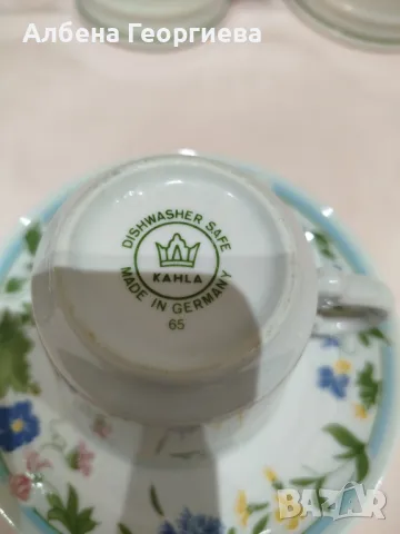 Нежен десертен комплект за кафе KAHLA , снимка 9 - Сервизи - 50403240