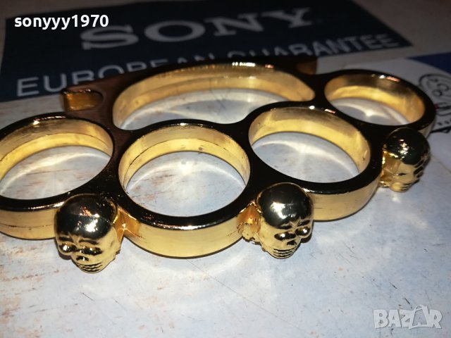 БОКС С ЧЕРЕПИ ЦВЯТ ЗЛАТО 1008230935, снимка 9 - Колекции - 41811251