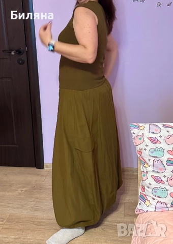 Нова рокля Зара- Л размер, снимка 5 - Рокли - 52969556