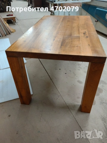 Голяма масивна дъбова маса, снимка 2 - Маси - 53016708