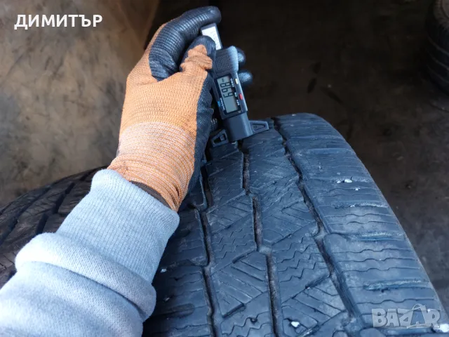 2бр зимни гуми MICHELIN 205/65/16C 107T DOT 2421 , снимка 5 - Гуми и джанти - 48597808