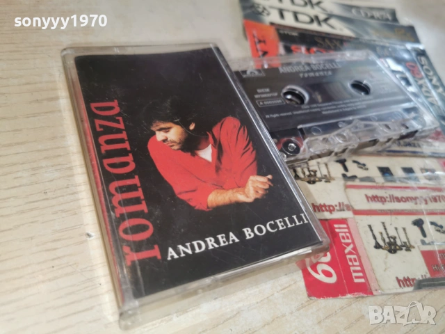 ANDREA BOCELLI-ORIGINAL TAPE 1602261622, снимка 3 - Аудио касети - 53497041