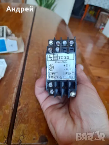 Старо реле Modurel TC 22, снимка 7 - Други ценни предмети - 47882317