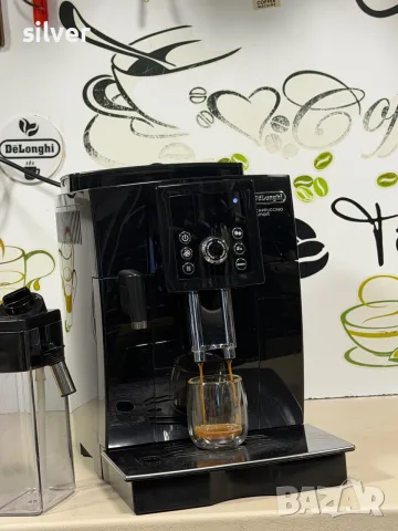 Кафемашина кафе автомат delonghi smart cappuccino с гаранция, снимка 4 - Кафемашини - 55997113