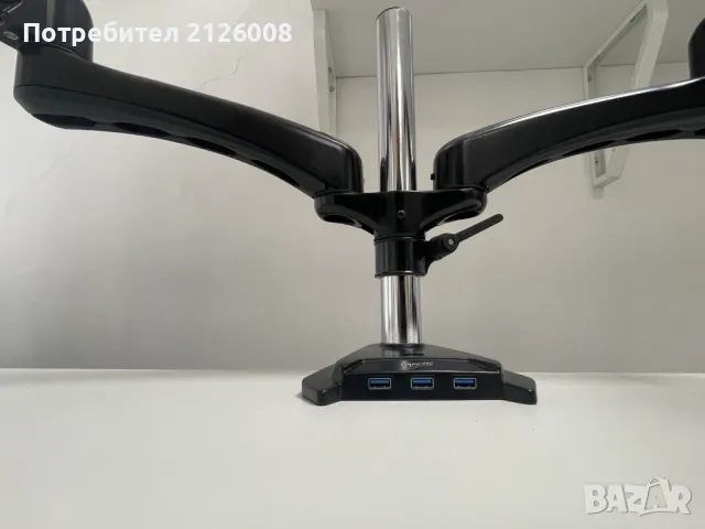 Стойка за Два монитора, за бюро, Arctic Z2-3D, снимка 2 - Стойки, 3D очила, аксесоари - 48116886