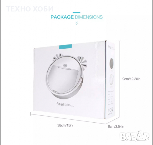 Прахосмукачка робот, снимка 7 - Прахосмукачки - 36449519