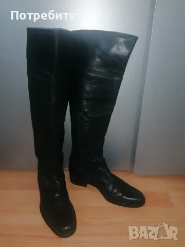 Дамски ботуши /чизми /-Esprit - естествена кожа, р-р39, снимка 5 - Дамски ботуши - 48176413