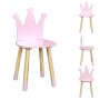 Розов стол "Корона" HD6922, снимка 1 - Столове - 40884554