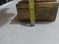 стара месингова кутийка, снимка 2