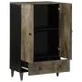 vidaXL Висока дъска 60x33x100 cm Масивна дървесина Манго(SKU: 4017822), снимка 2