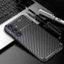 Samsung Galaxy S25 5G Удароустойчив Carbon Fiber Калъф и Протектор, снимка 1